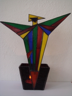 Teelichthalter "Schutzengel"